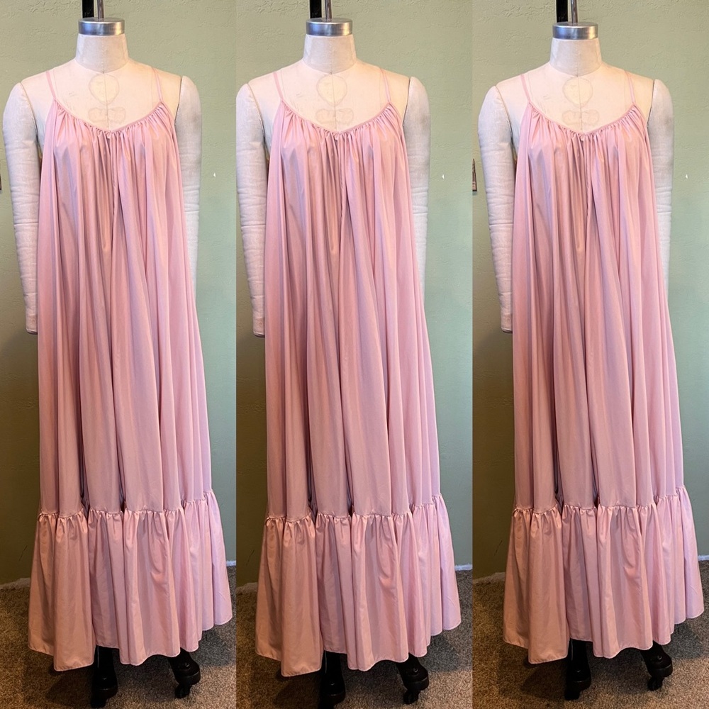 TOV Los Angeles dress in soft pink